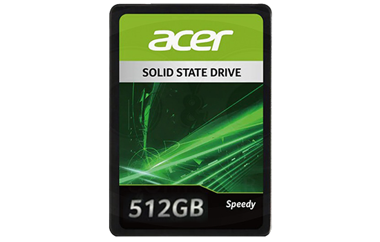 SSD Acer, Speedy, 512GB, SATA III, 550MBs leitura